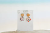 Soft Garden Orbit Drop Earrings 15m